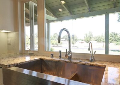 Large kitchen sink