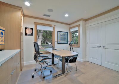 Office with built-ins